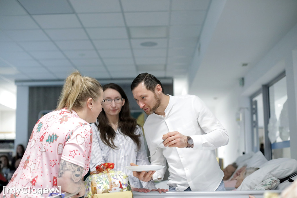 Piękne chwile podczas wigilii w hospicjum