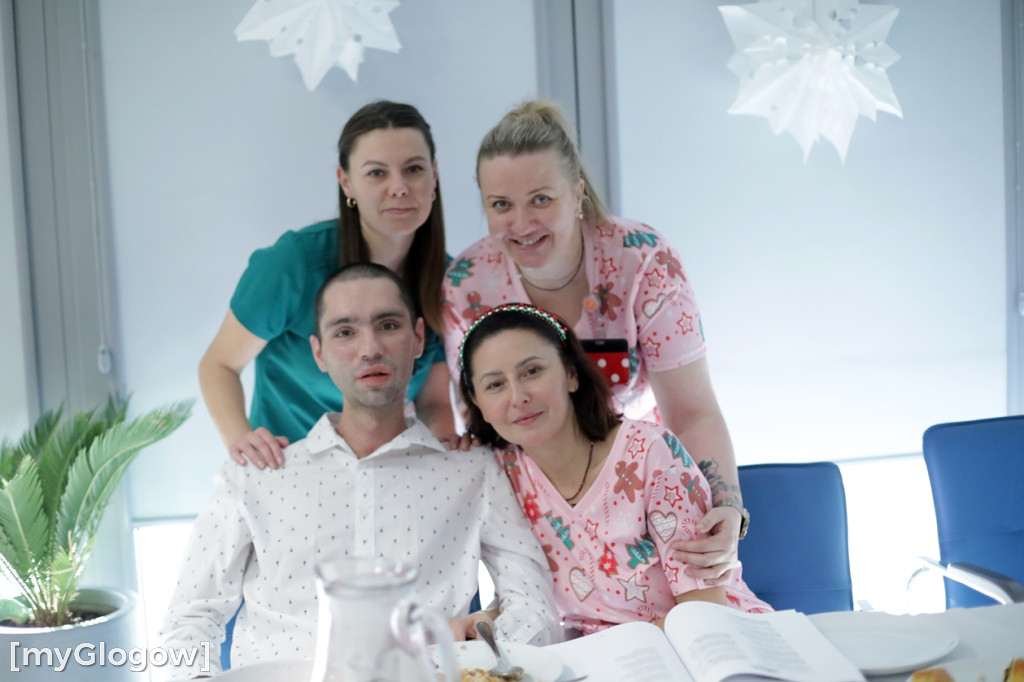 Piękne chwile podczas wigilii w hospicjum