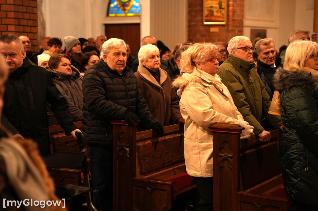 Pasterka w kolegiacie z udziałem biskupa