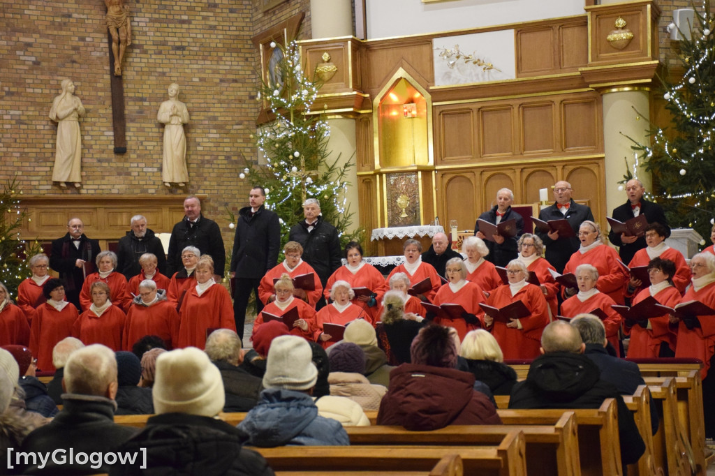 Koncert kolęd w kościele w Głogowie