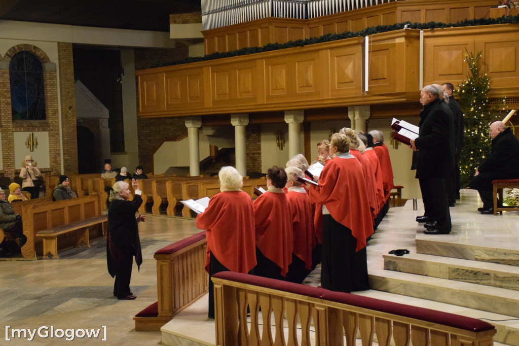 Koncert kolęd w kościele w Głogowie