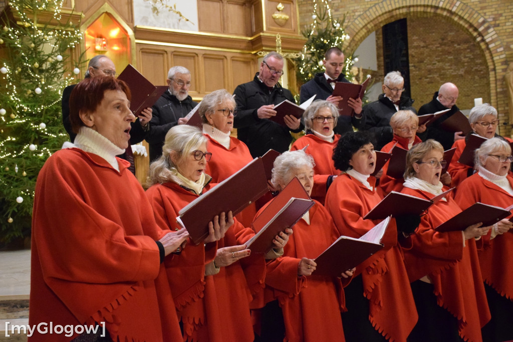Koncert kolęd w kościele w Głogowie