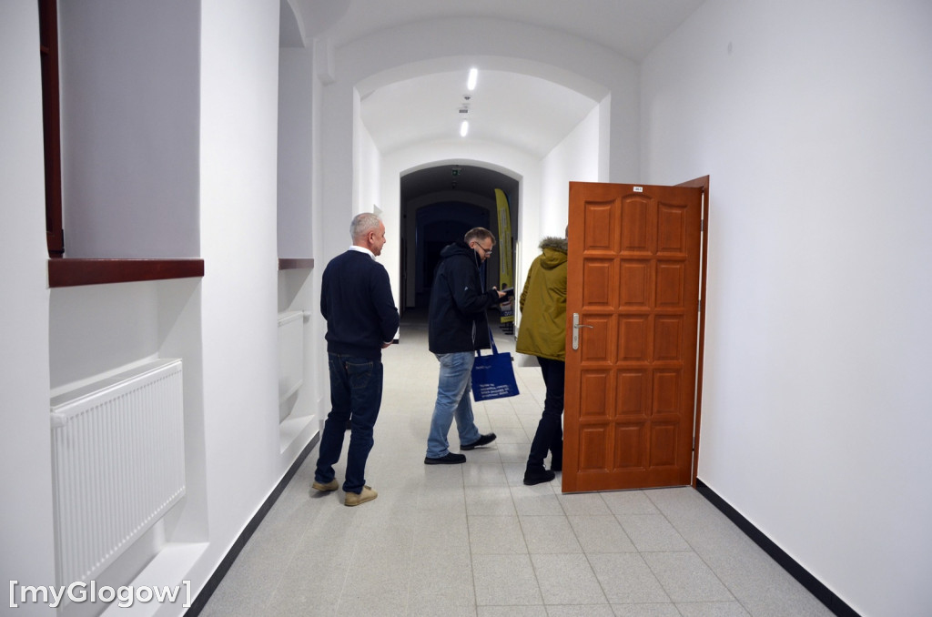 Wejście do podziemnego szpitala w Głogowie