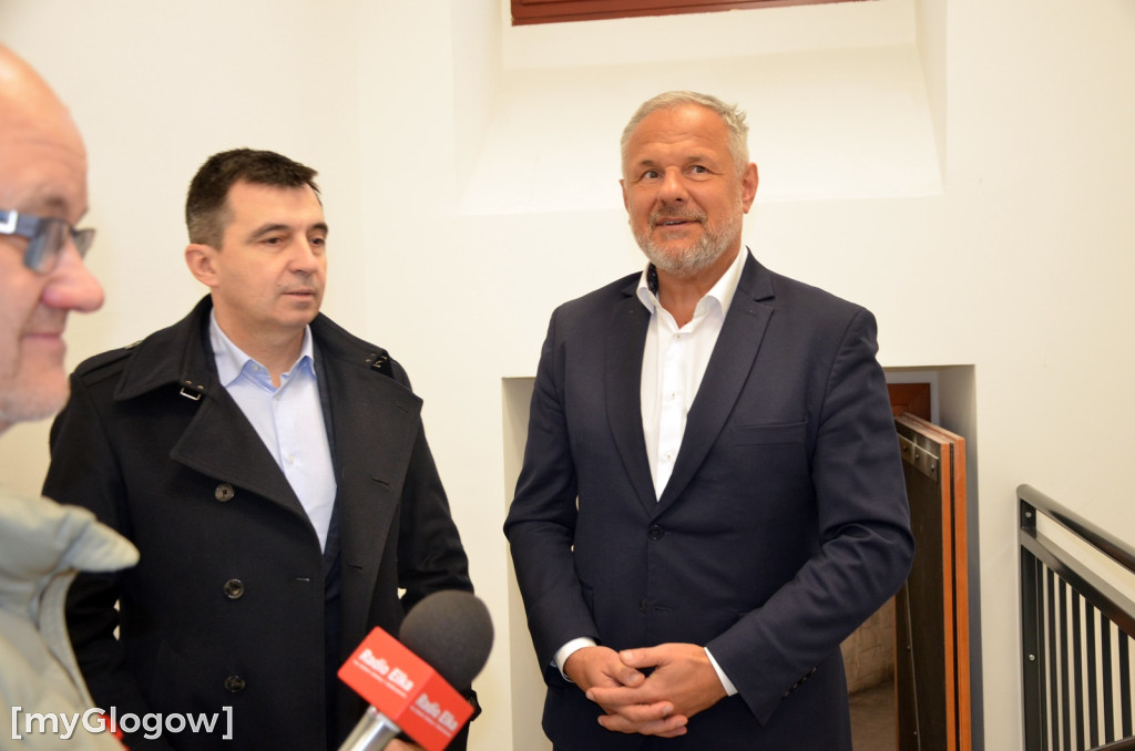 Wejście do podziemnego szpitala w Głogowie