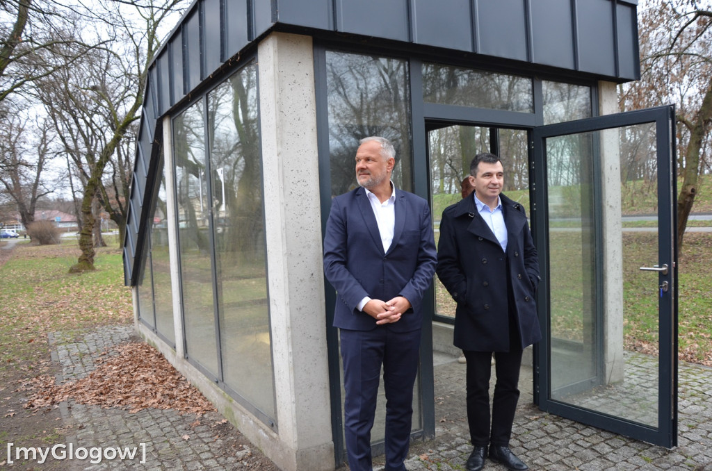 Wejście do podziemnego szpitala w Głogowie