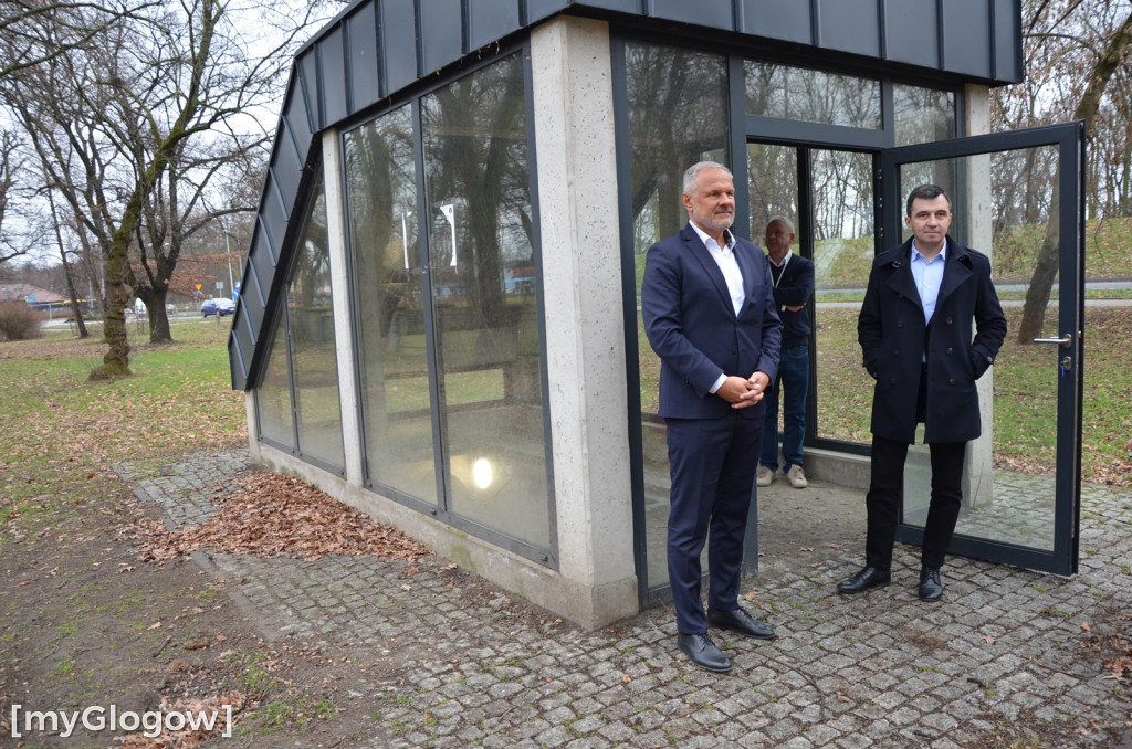 Wejście do podziemnego szpitala w Głogowie