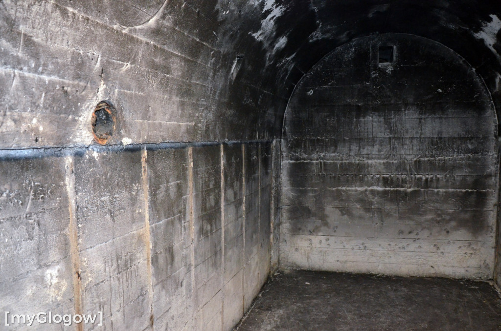 Wejście do podziemnego szpitala w Głogowie