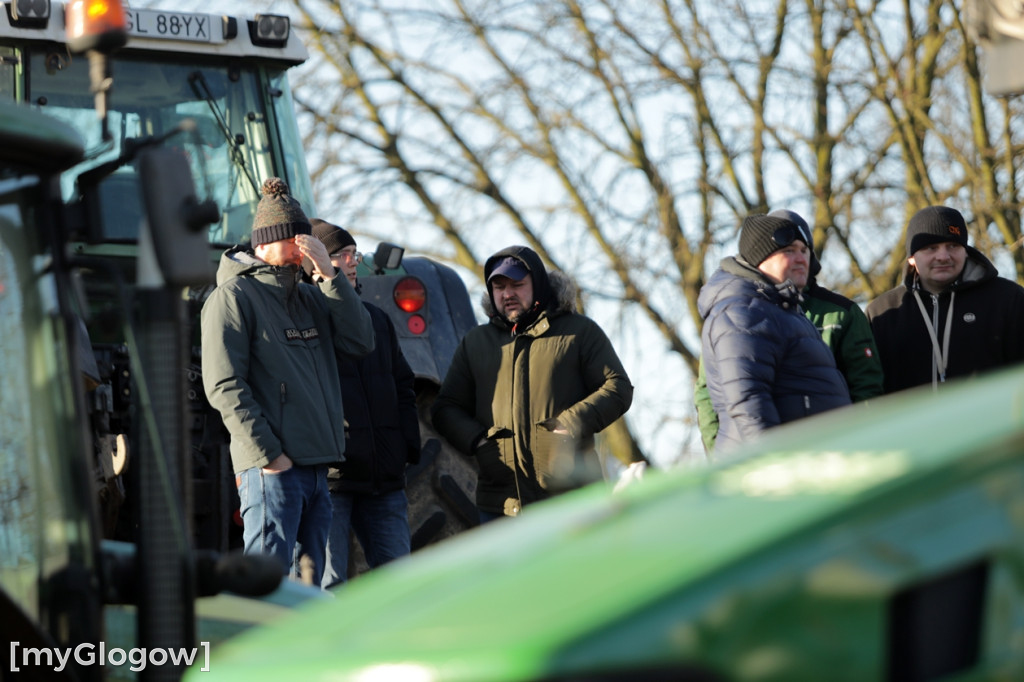 Protest rolników w Głogowie