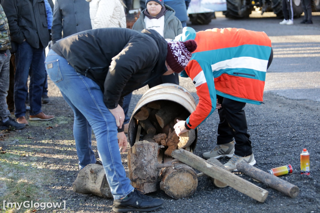 Protest rolników w Głogowie