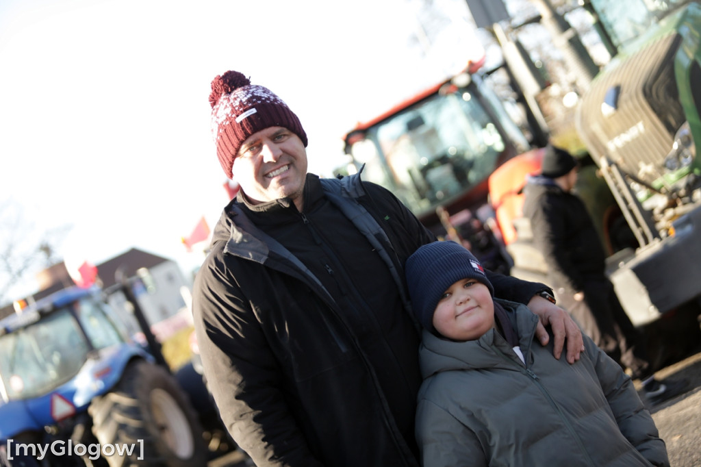 Protest rolników w Głogowie