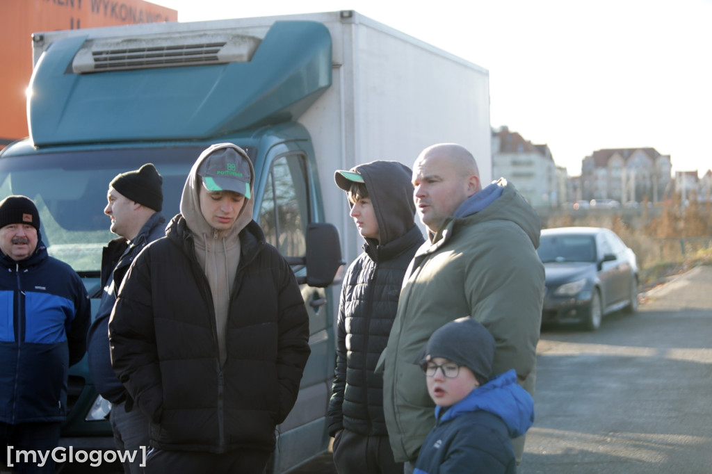 Protest rolników w Głogowie