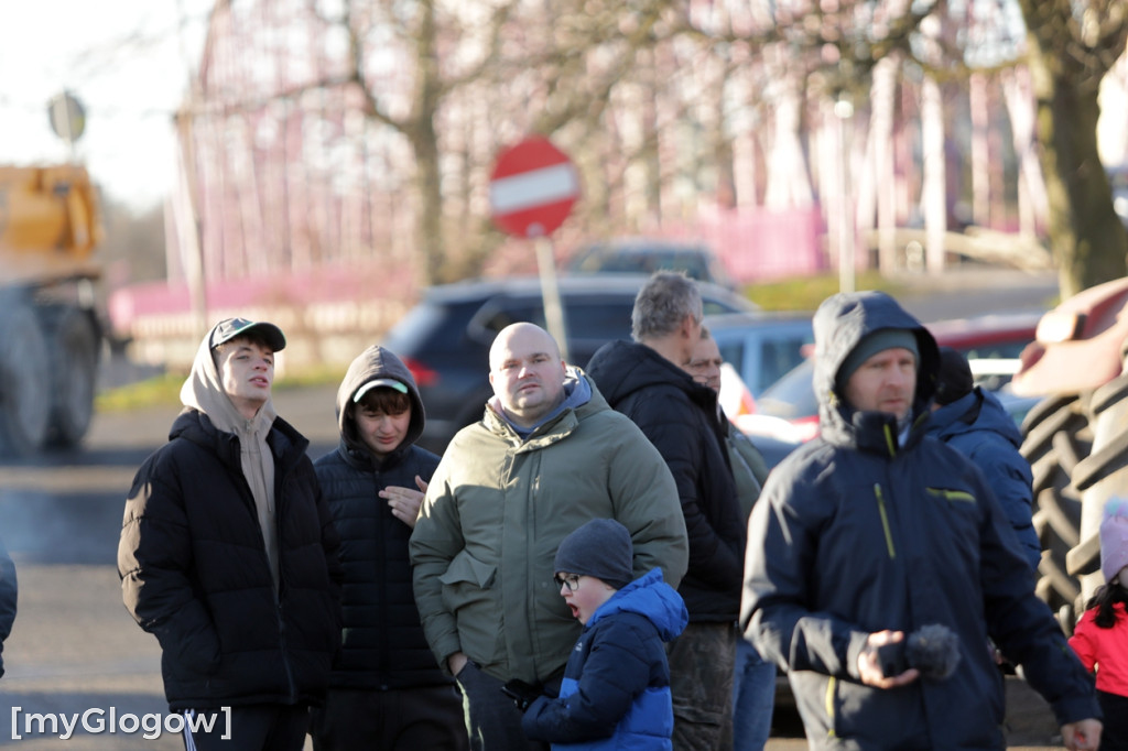Protest rolników w Głogowie