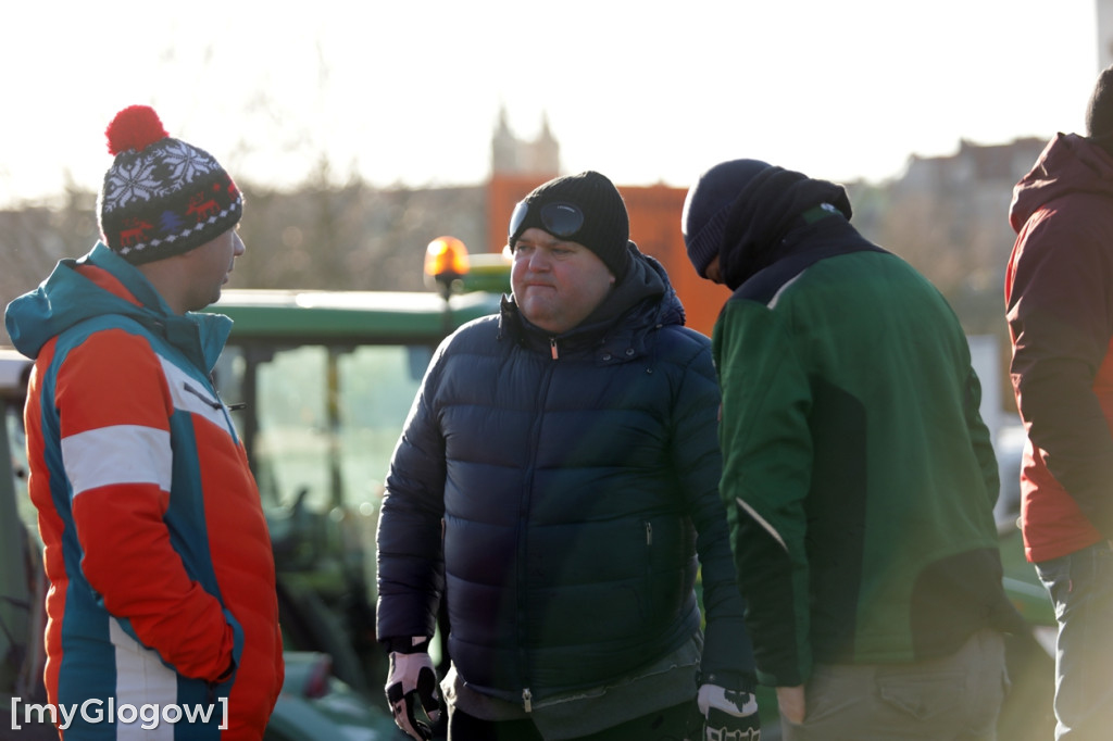 Protest rolników w Głogowie