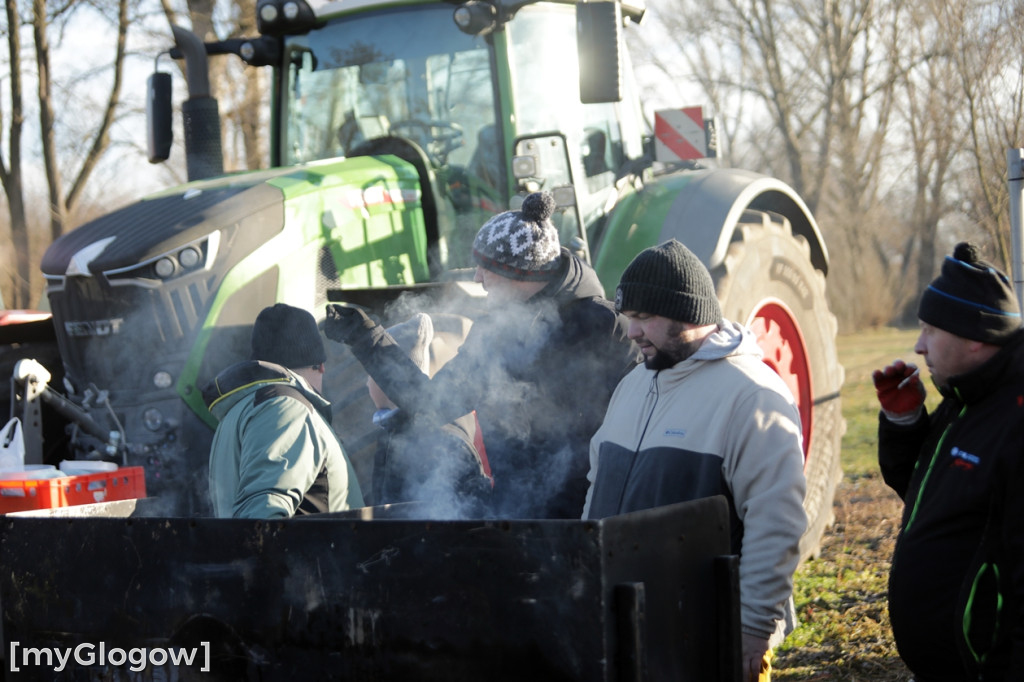 Protest rolników w Głogowie
