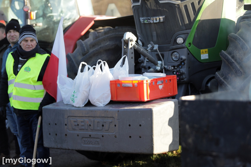 Protest rolników w Głogowie
