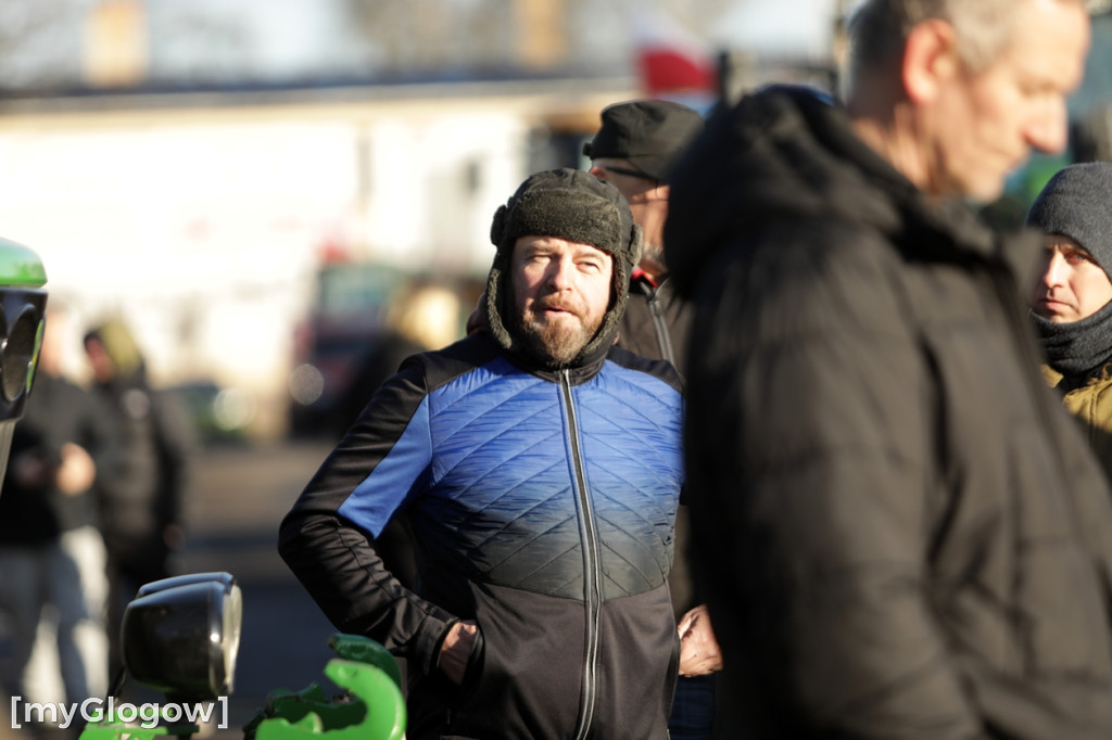 Protest rolników w Głogowie