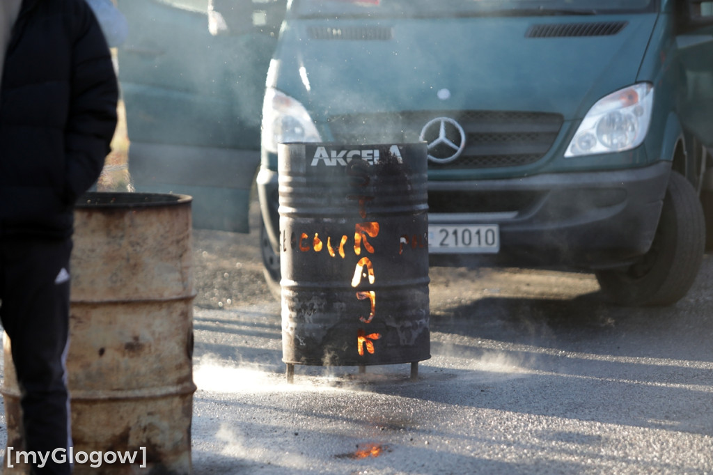 Protest rolników w Głogowie