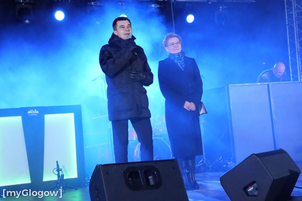 Powitanie Nowego Roku 2026 w Głogowie