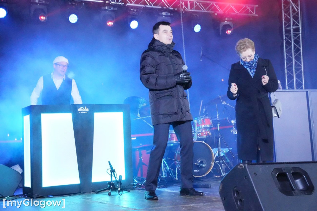 Powitanie Nowego Roku 2026 w Głogowie