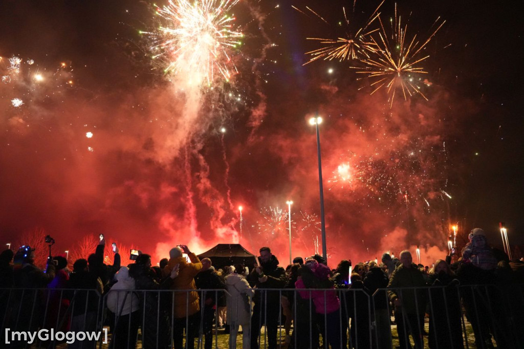 Powitanie Nowego Roku 2026 w Głogowie