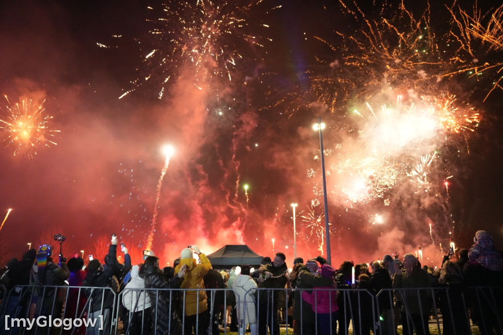 Powitanie Nowego Roku 2026 w Głogowie