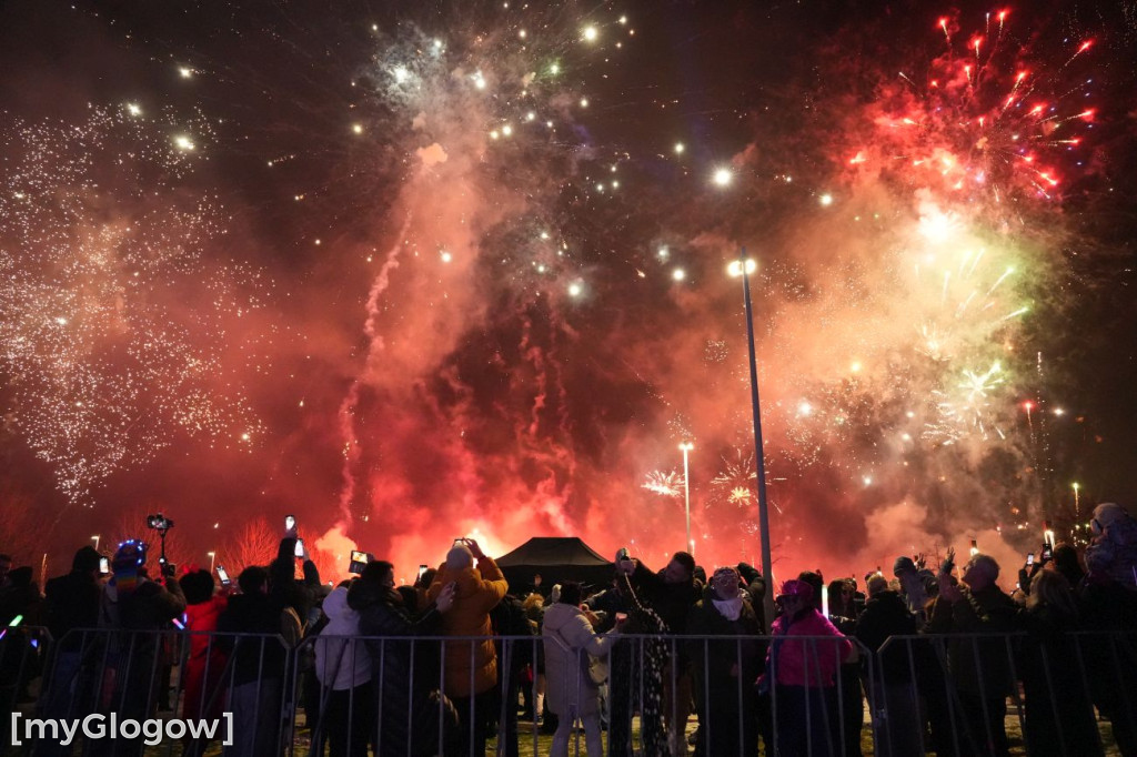 Powitanie Nowego Roku 2026 w Głogowie