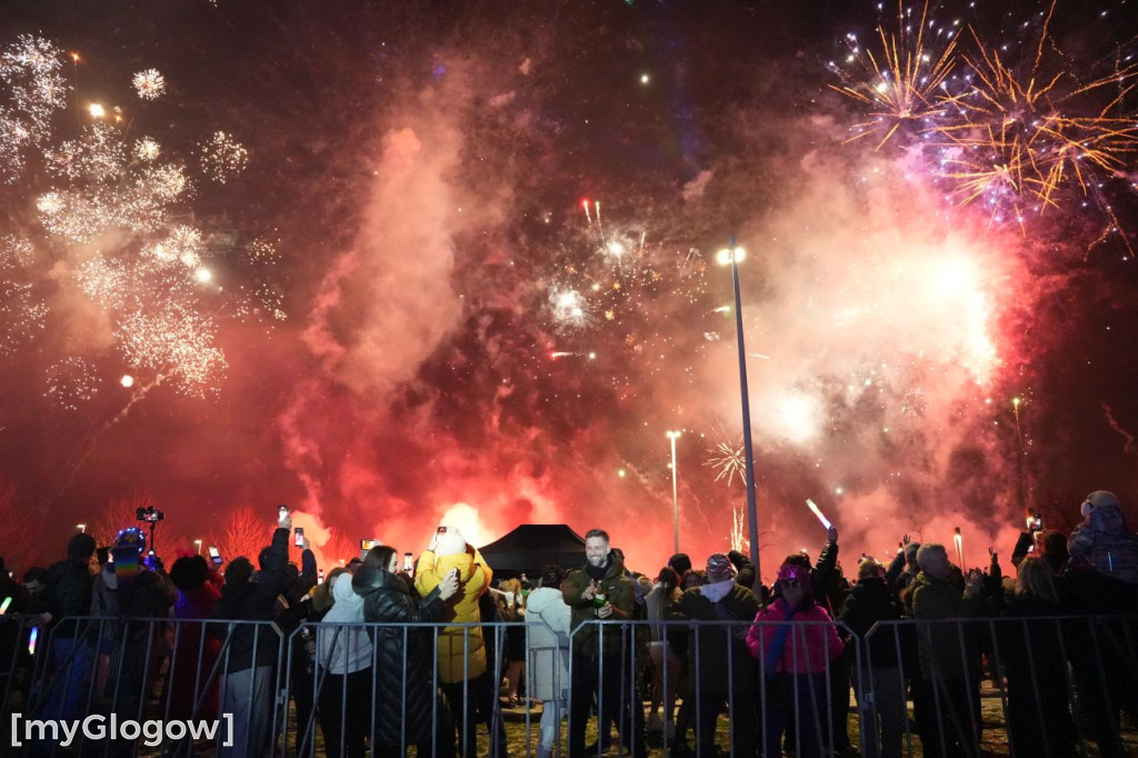 Powitanie Nowego Roku 2026 w Głogowie