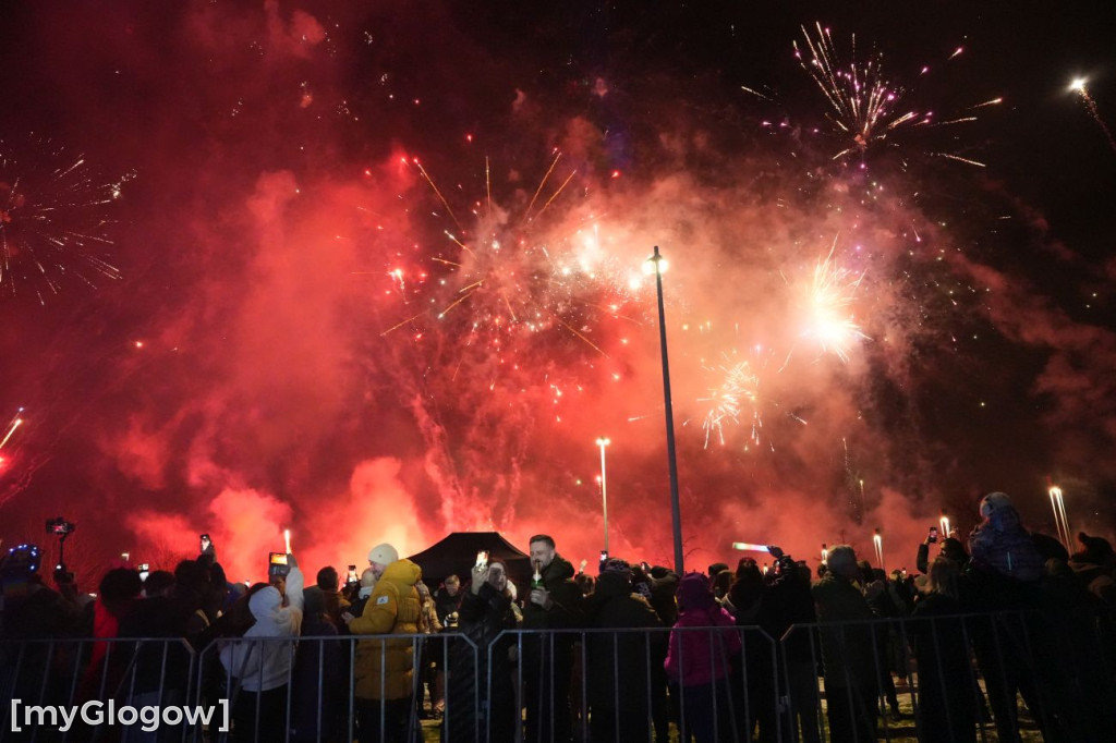 Powitanie Nowego Roku 2026 w Głogowie