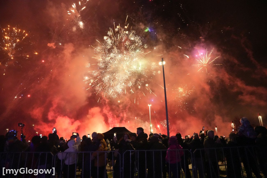 Powitanie Nowego Roku 2026 w Głogowie