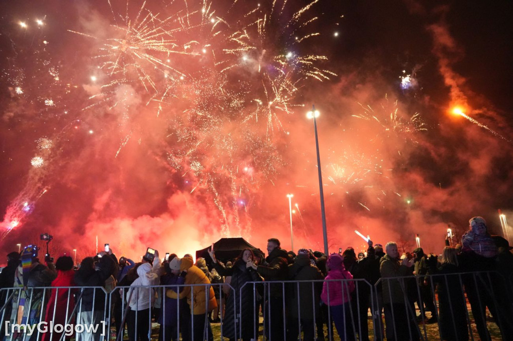 Powitanie Nowego Roku 2026 w Głogowie