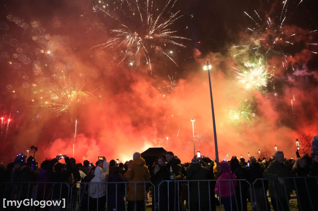 Powitanie Nowego Roku 2026 w Głogowie