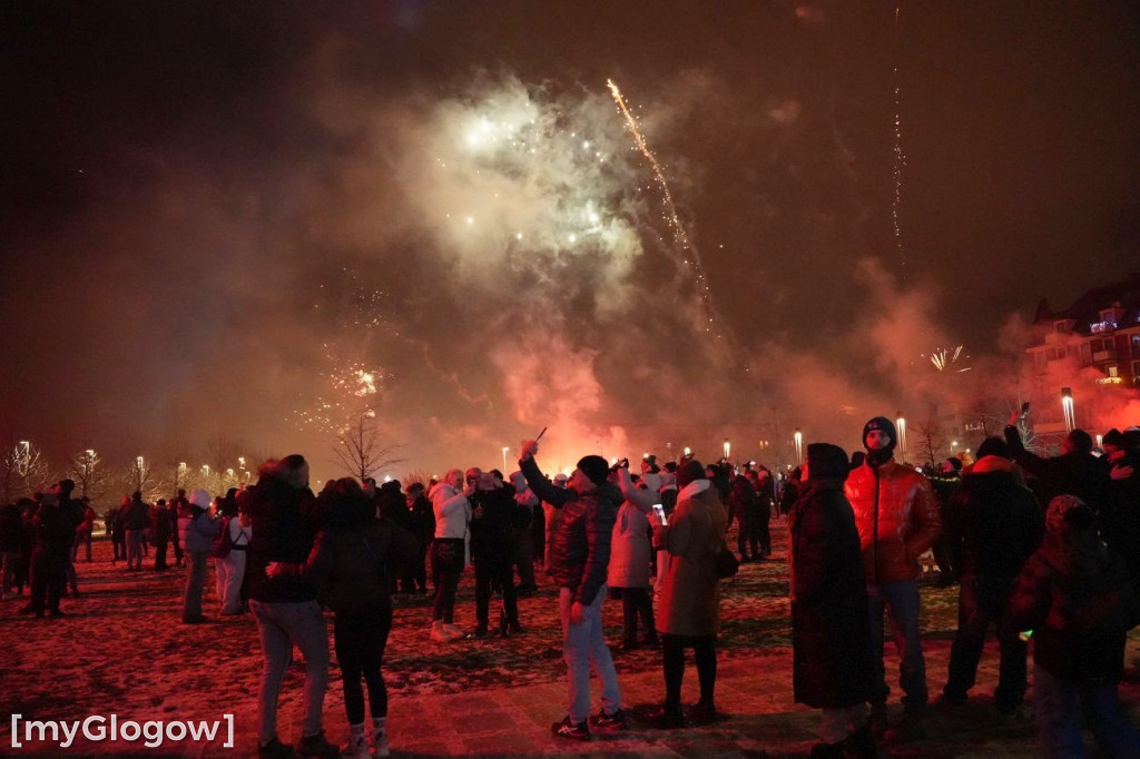 Powitanie Nowego Roku 2026 w Głogowie