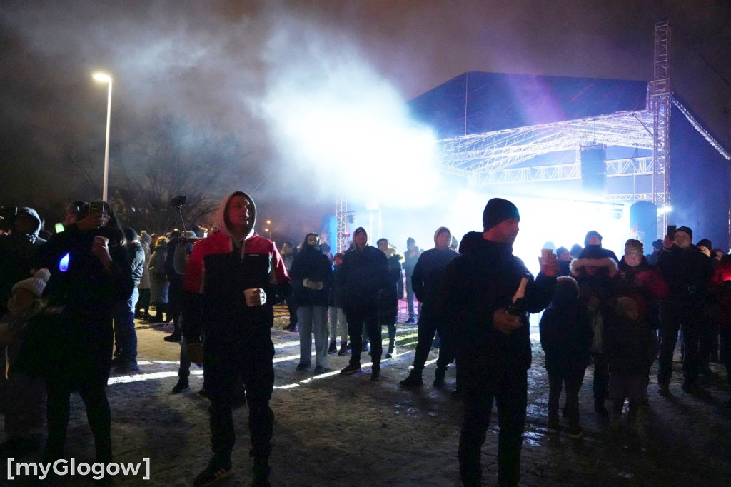 Powitanie Nowego Roku 2026 w Głogowie