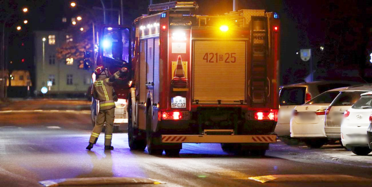 Nocna akcja przy ul. Armii Krajowej