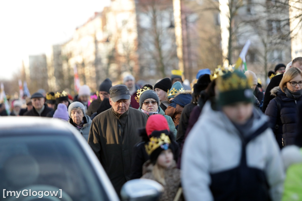 Tłumy na orszaku w Głogowie