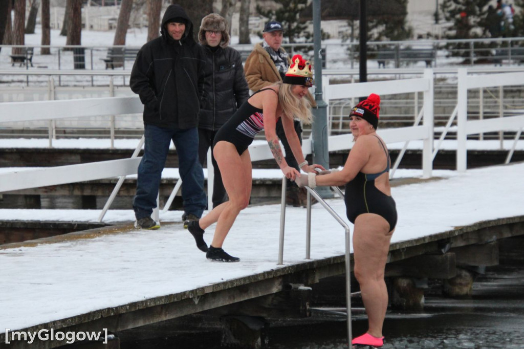 Kolejne morsowanie w jeziorze