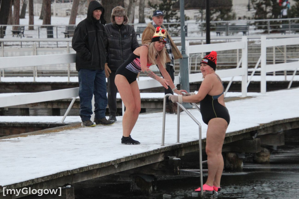 Kolejne morsowanie w jeziorze