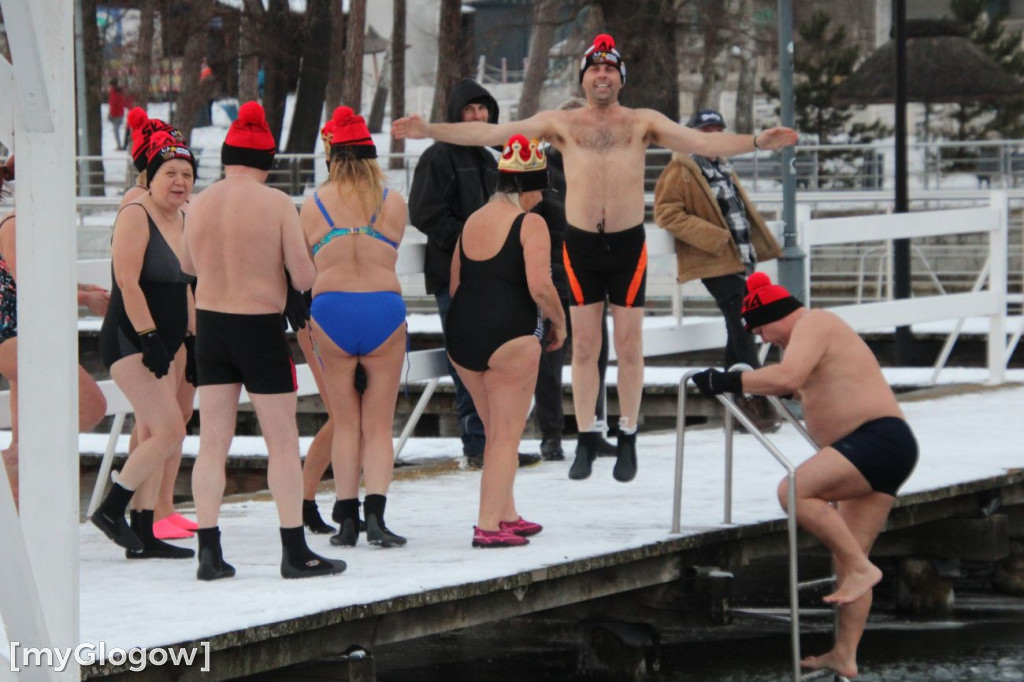 Kolejne morsowanie w jeziorze