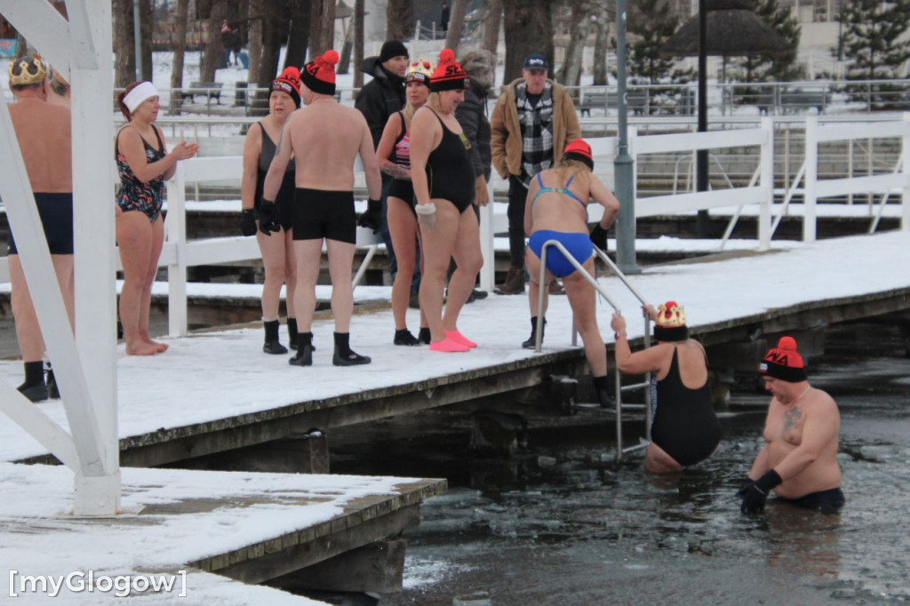 Kolejne morsowanie w jeziorze