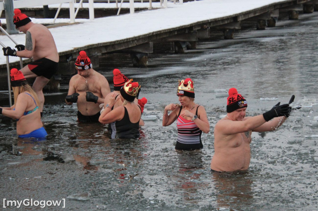 Kolejne morsowanie w jeziorze