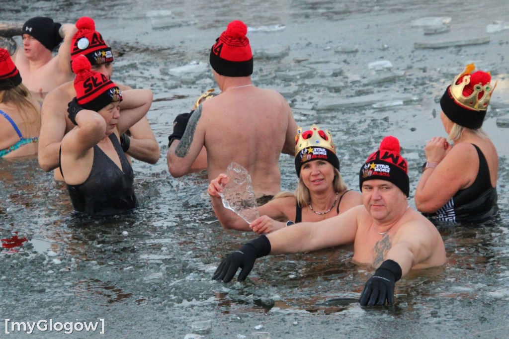 Kolejne morsowanie w jeziorze