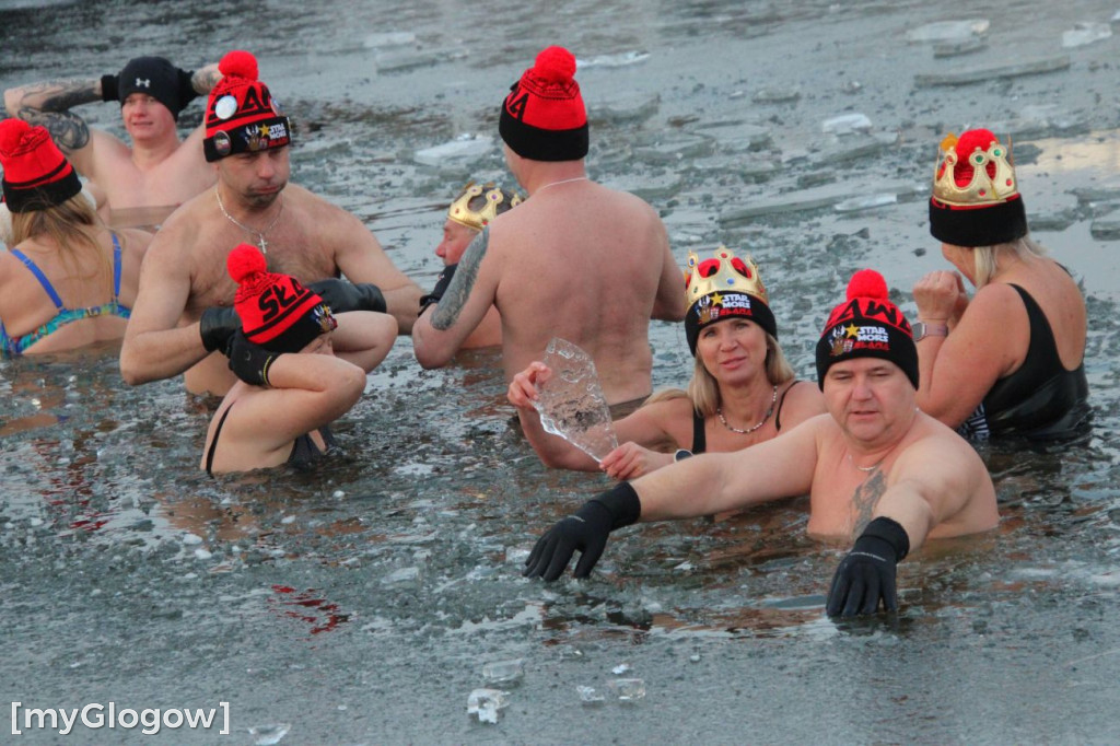 Kolejne morsowanie w jeziorze