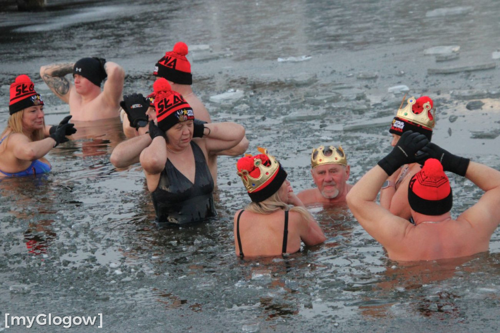 Kolejne morsowanie w jeziorze