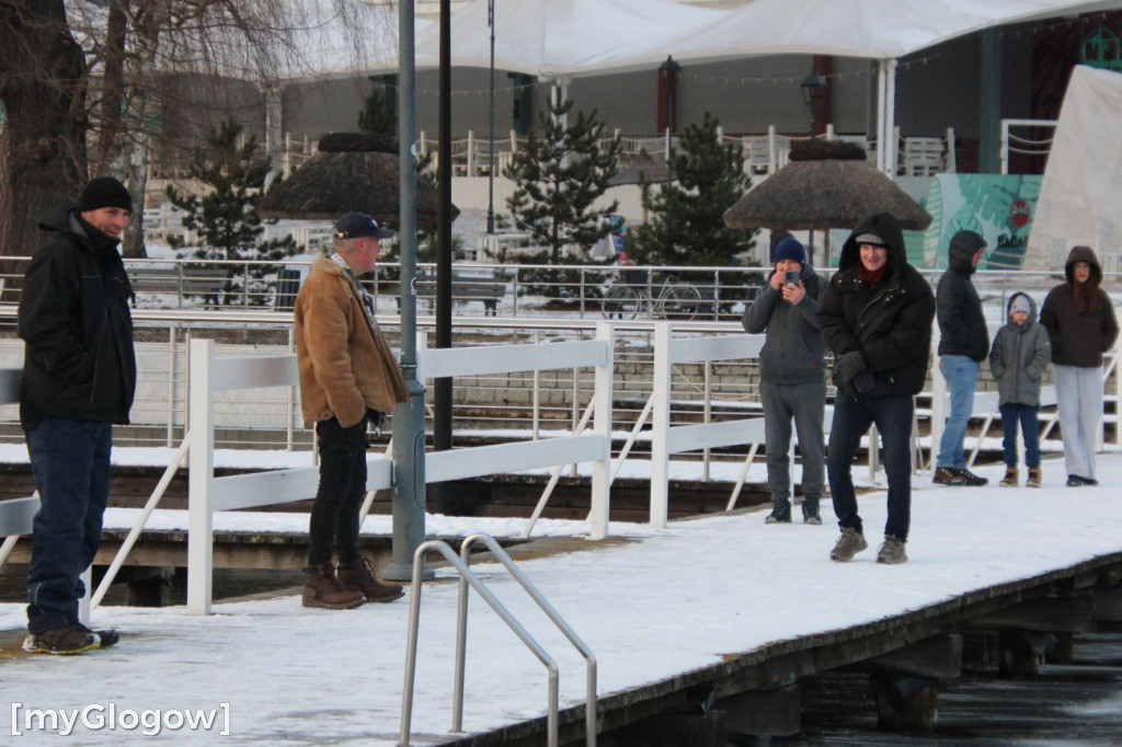 Kolejne morsowanie w jeziorze