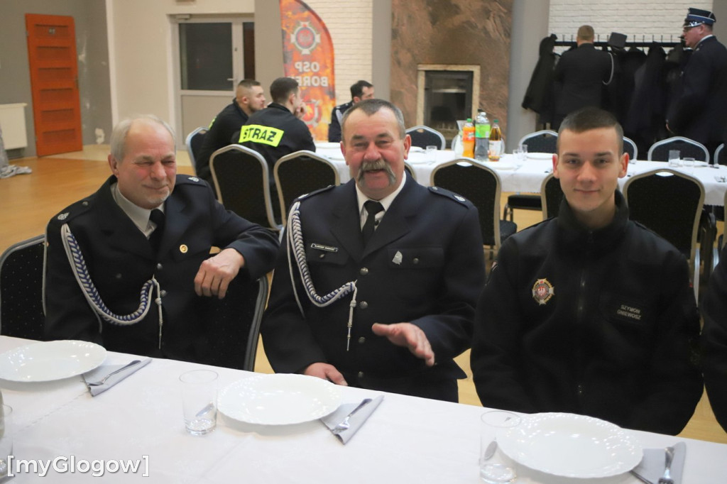 Zebranie strażaków w gminie Głogów