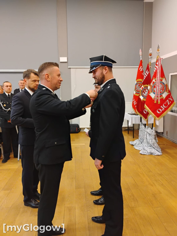 Zebranie strażaków w gminie Głogów