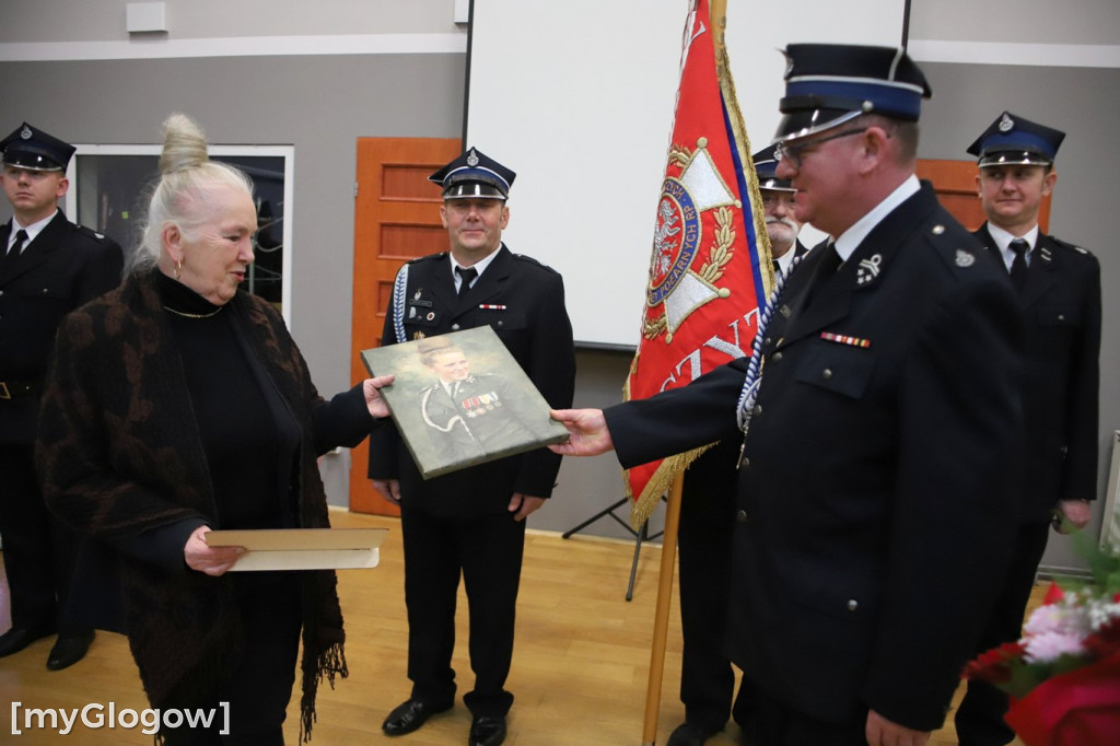 Zebranie strażaków w gminie Głogów