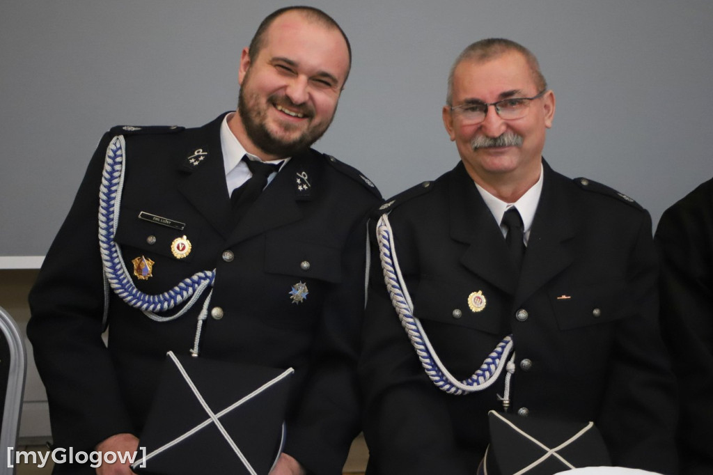 Zebranie strażaków w gminie Głogów