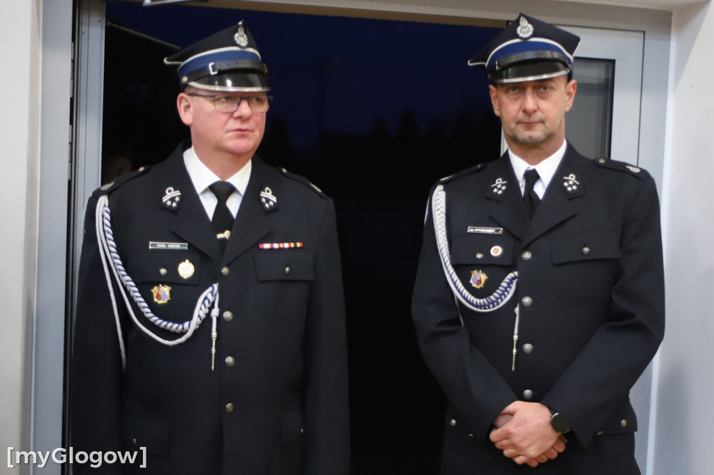 Zebranie strażaków w gminie Głogów