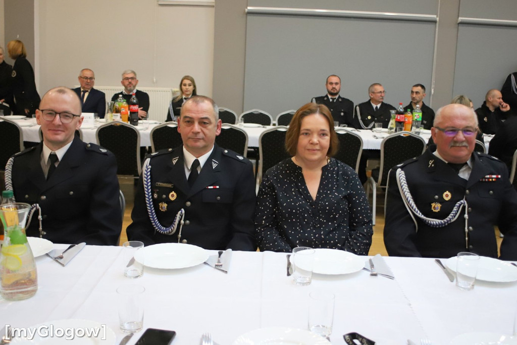 Zebranie strażaków w gminie Głogów